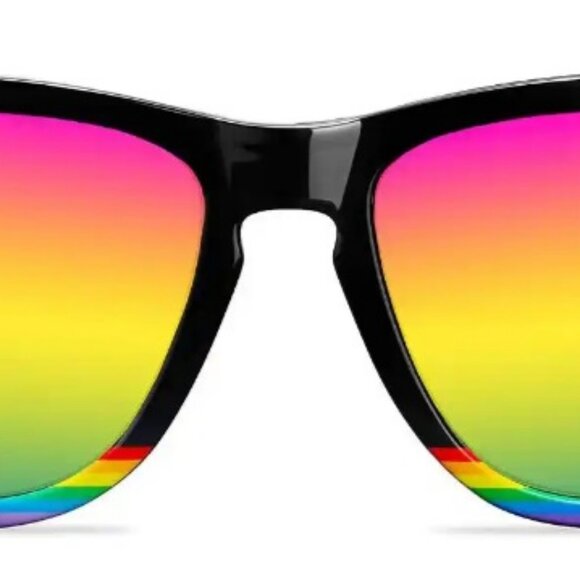 Knockaround Premiums Rainbow on My Parade Polarized Sunglasses, Unisex, New main image 3